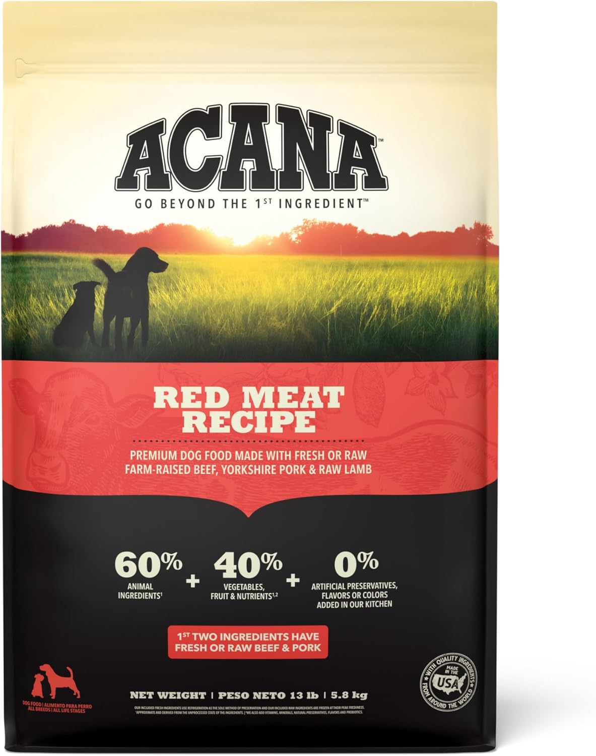 ACANA Grain Free Dry Dog Food Red Meat Recipe Review