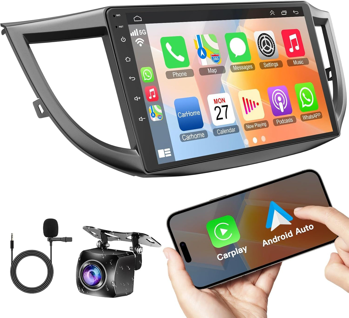 10 Inch IPS Touch Screen Car Radio for Honda CRV 2012-2016