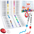 M&G 64 Colors Acrylic Paint Pens Markers Set - Versatile Craft Kit