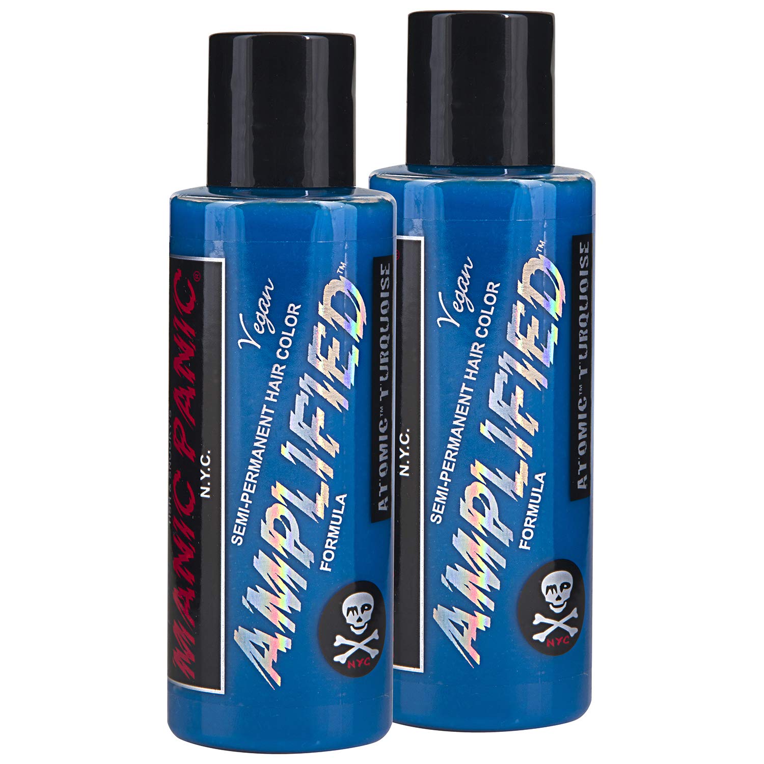MANIC PANIC Atomic Turquoise Hair Color - Vibrant Aqua Blue Dye