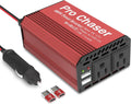 Pro Chaser 400W Car Power Inverter 12V to 110V AC - Portable Road