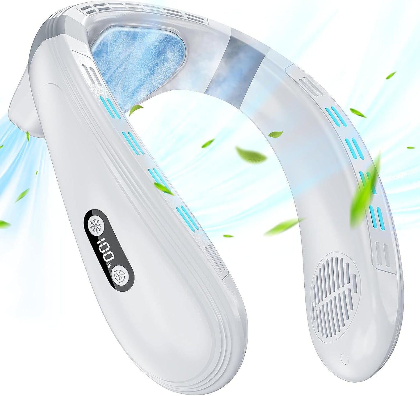 Feenleyin Neck Fan: 360 Cooling Power