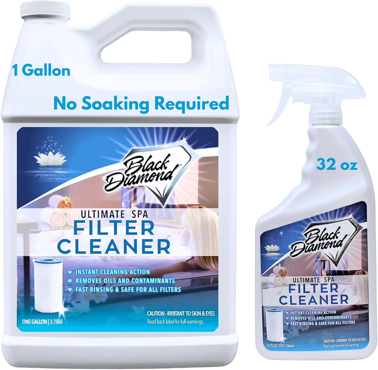 Ultimate Spa Filter Cleaner Fast-Acting Spray for Pools & Hot Tubs