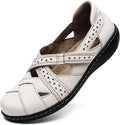 Women's Genuine Leather Casual Loafer Slip-On - Comfortable Everyday