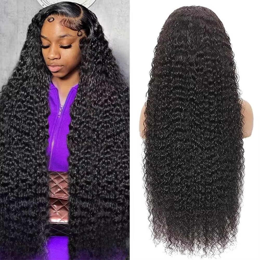 30 Inch Deep Wave Lace Front Wigs Human Hair for Stunning Looks