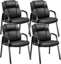 Comfortable Waiting Room Reception Chairs Set of 4 for Office