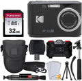 Kodak PIXPRO FZ45 Digital Camera Bundle - Easy Point-and-Shoot