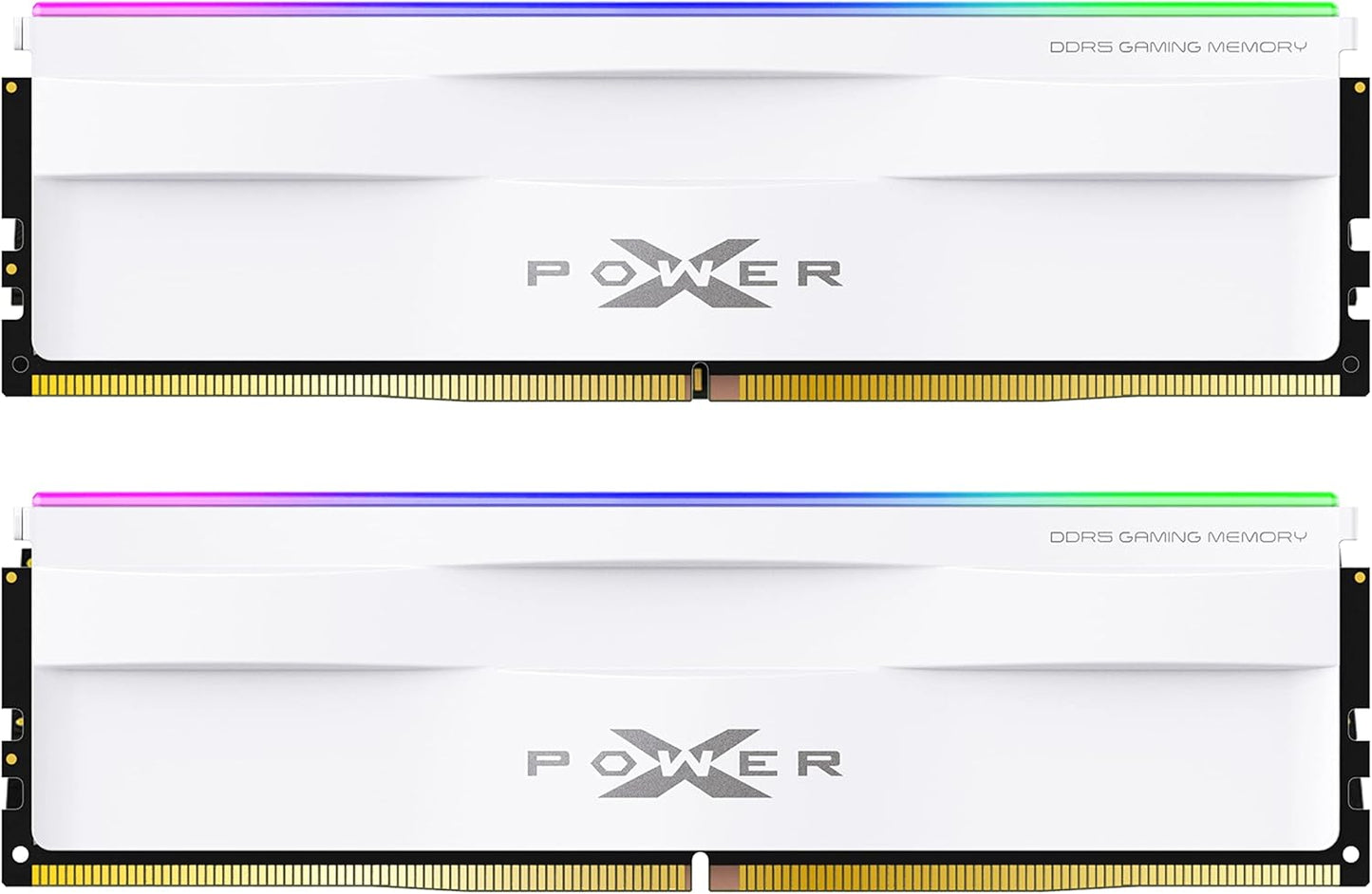 Silicon Power DDR5 64GB RAM with RGB Lighting for Gaming