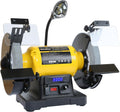 Digital Display 8 in Variable Speed Bench Grinder - Precise Control