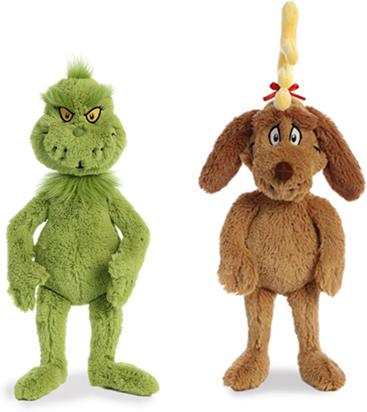 Aurora World Plush Dr. Seuss Grinch 18in Max Toy for Kids