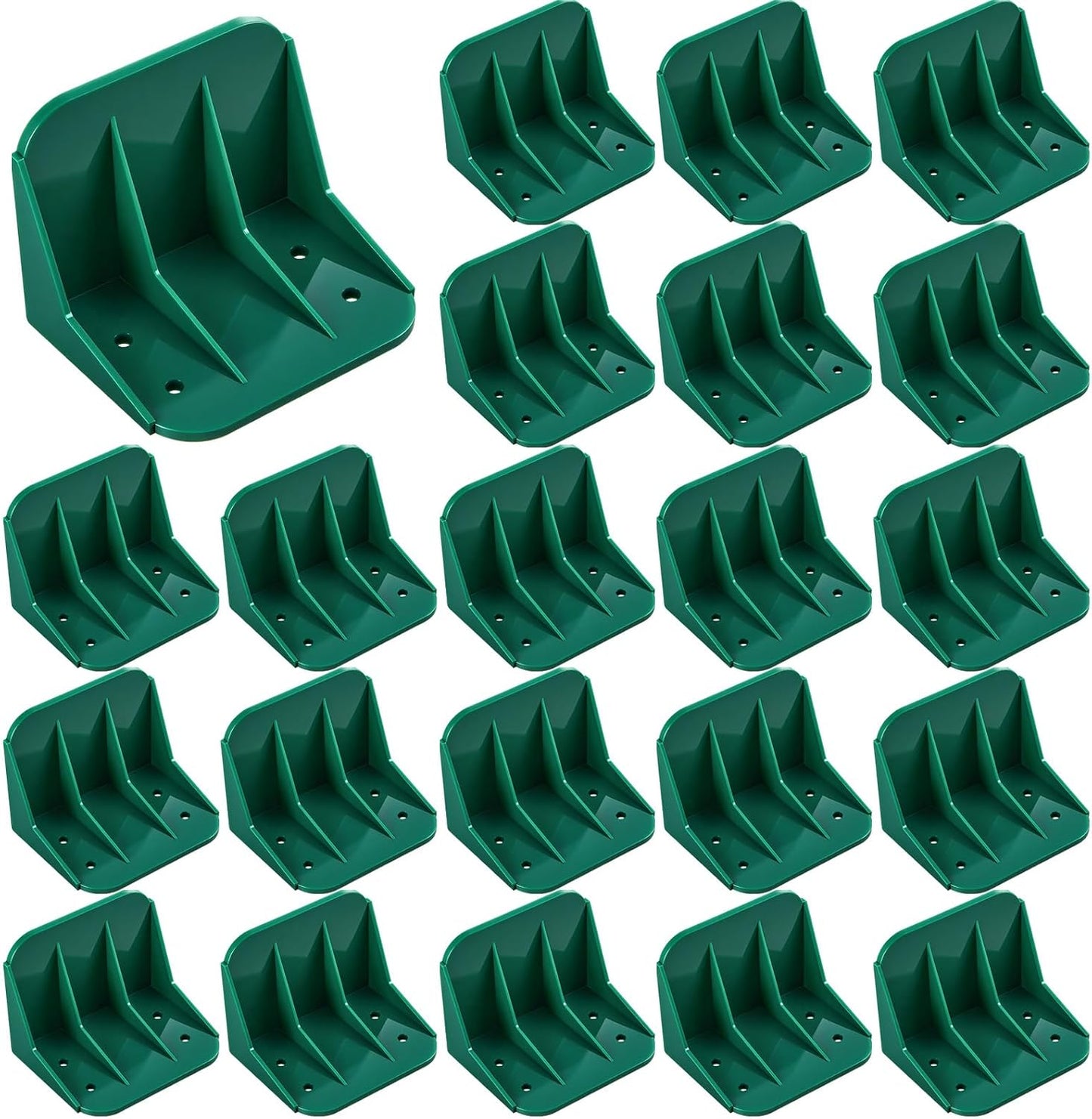 Large Snow Guards for Metal Roofs - 25 Pack Jumbo Ice Guards