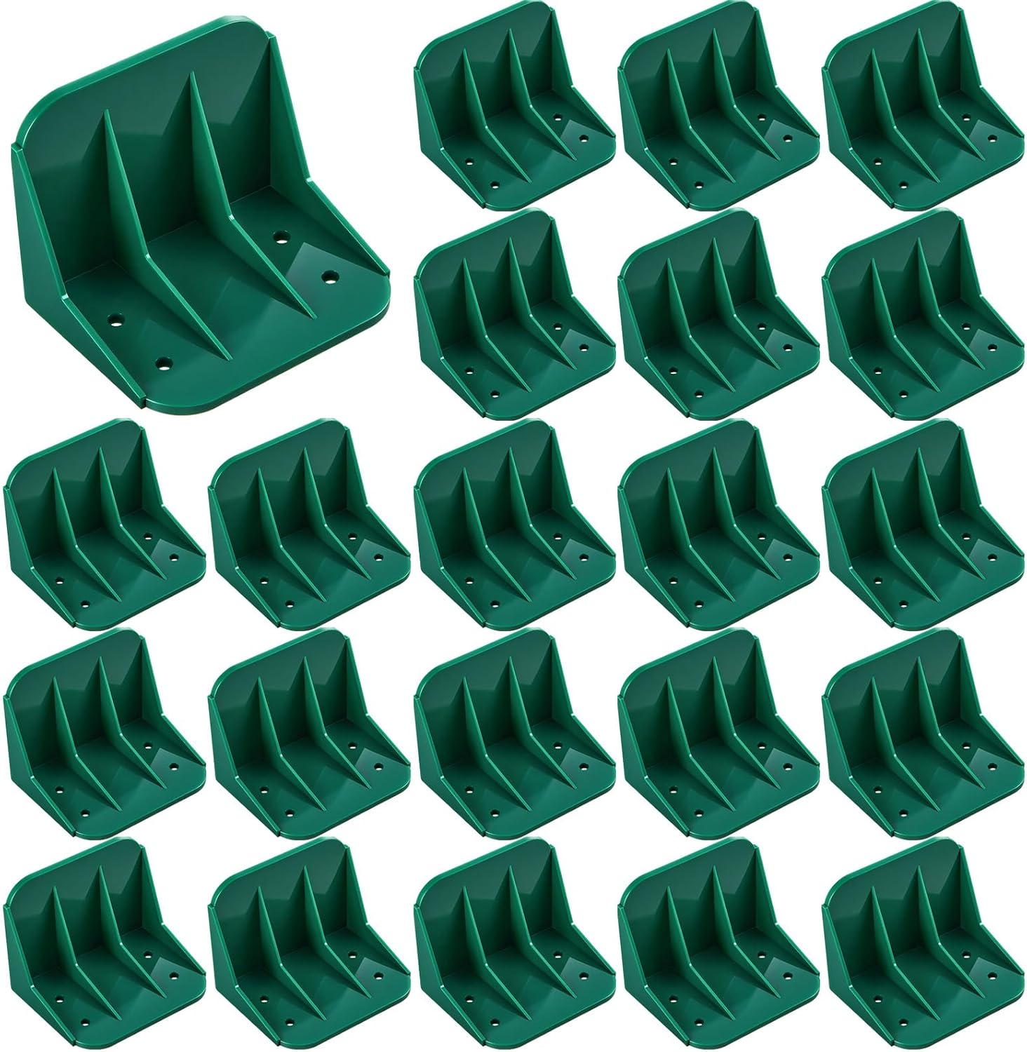 Large Snow Guards for Metal Roofs - 25 Pack Jumbo Ice Guards