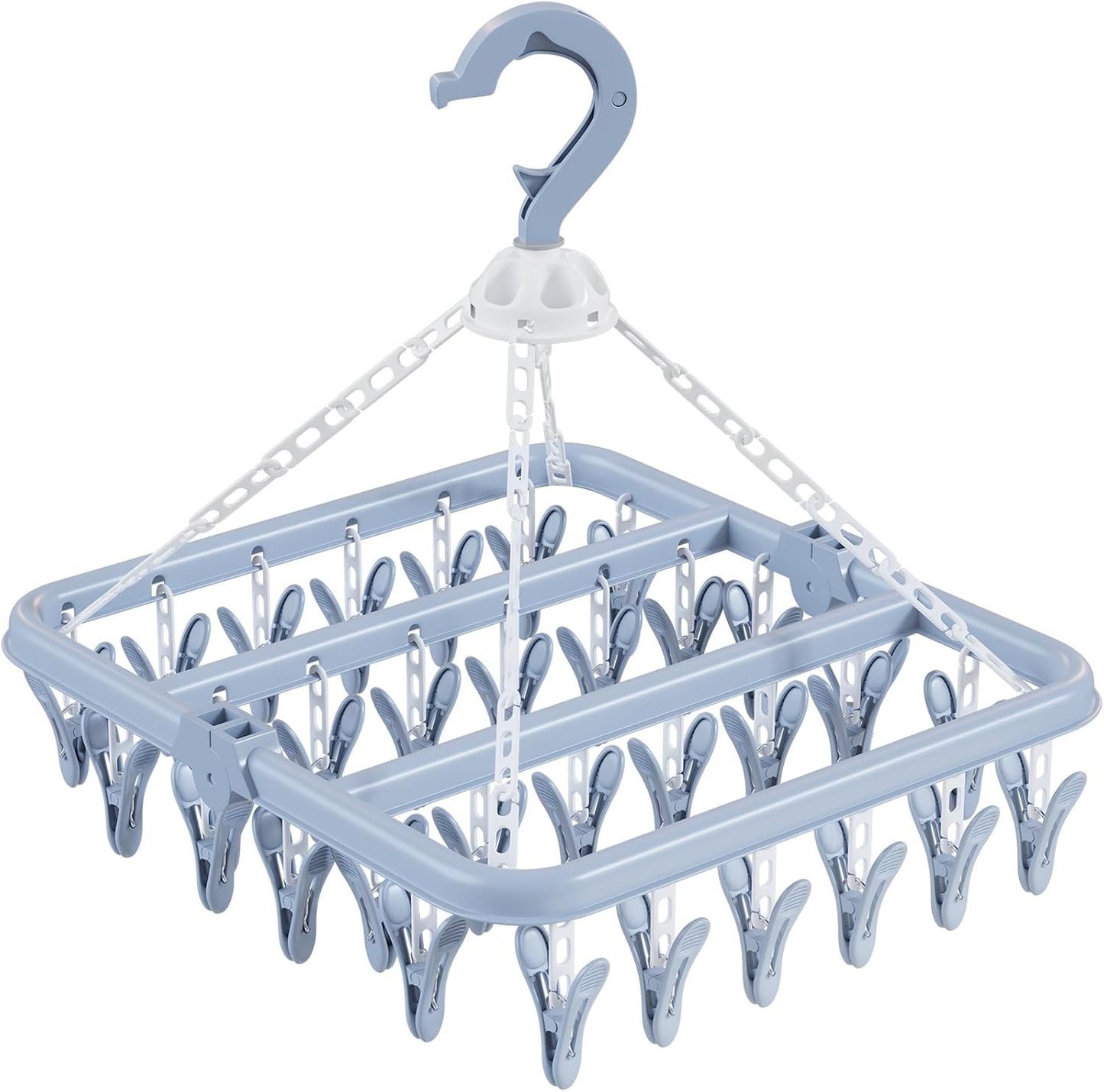 360 Rotatable Clothes Drying Rack for Fast & Easy Drying