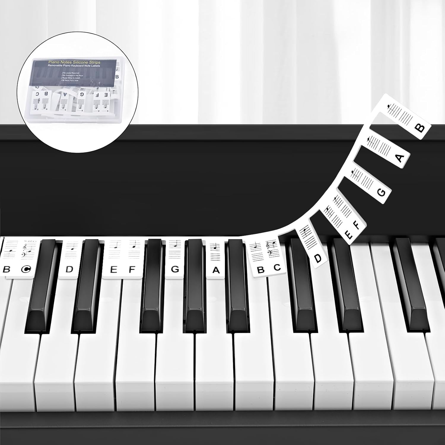 Silicone Piano Notes Guide for Beginners