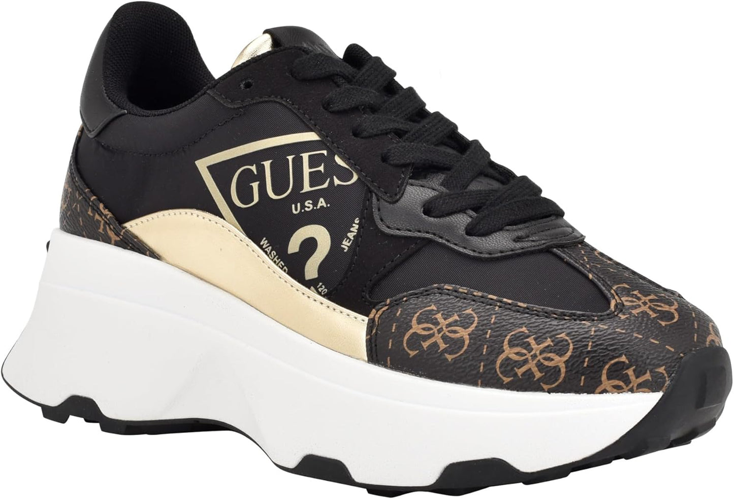 Guess Women's Calebb5 Sneaker: Bold Statement Design & Comfort
