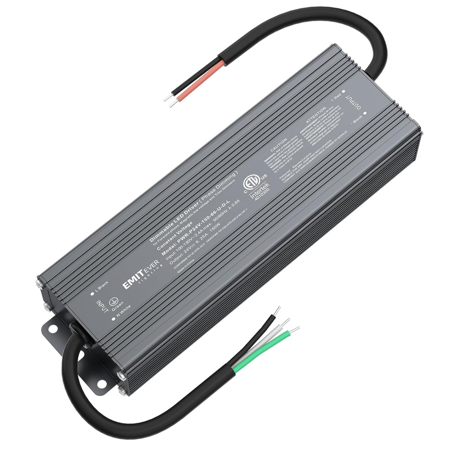 EMITEVER 150W Triac Dimmable LED Driver for Smooth Lighting