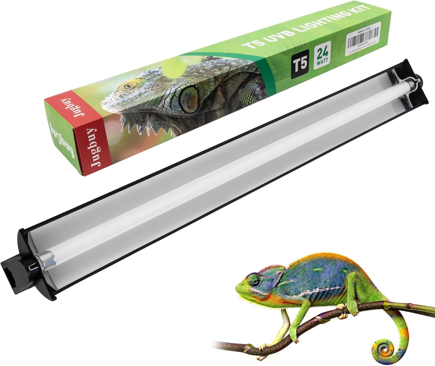 UVB Reptile Light Kit for Bearded Dragons and Iguanas