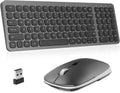cimetech Wireless Keyboard and Mouse Combo - Slim Quiet Full Size
