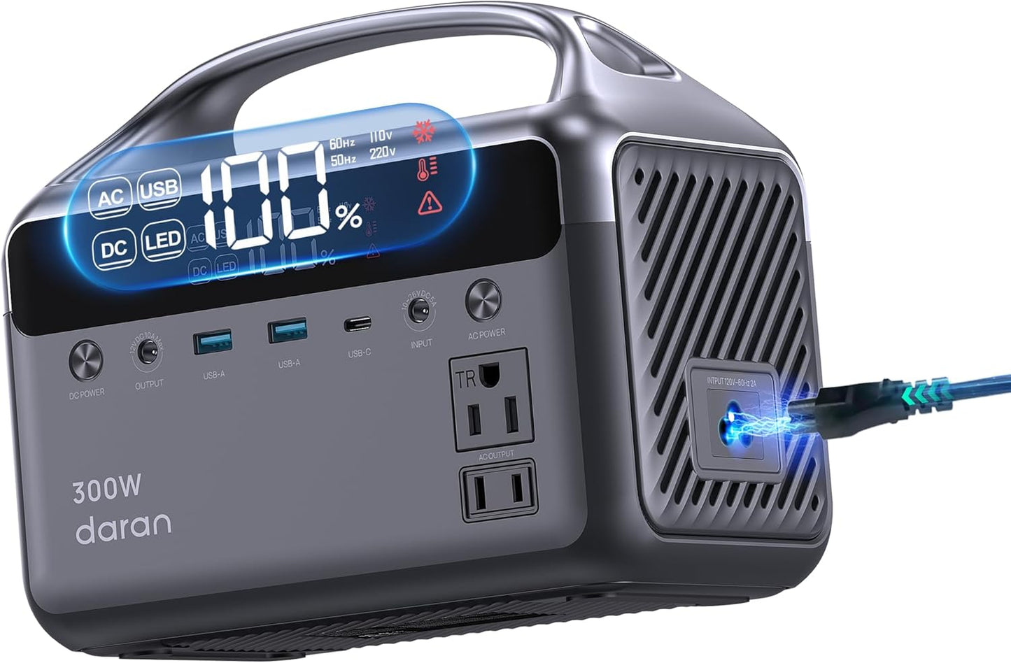 DaranEner Portable Power Station: Lightweight Solar Generator