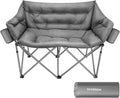VIVOSUN Double Camping Chair Fully Padded Loveseat - Oversized Comfort
