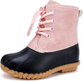Toddler Winter Boots Waterproof Duck Snow Boots - Warm High Top