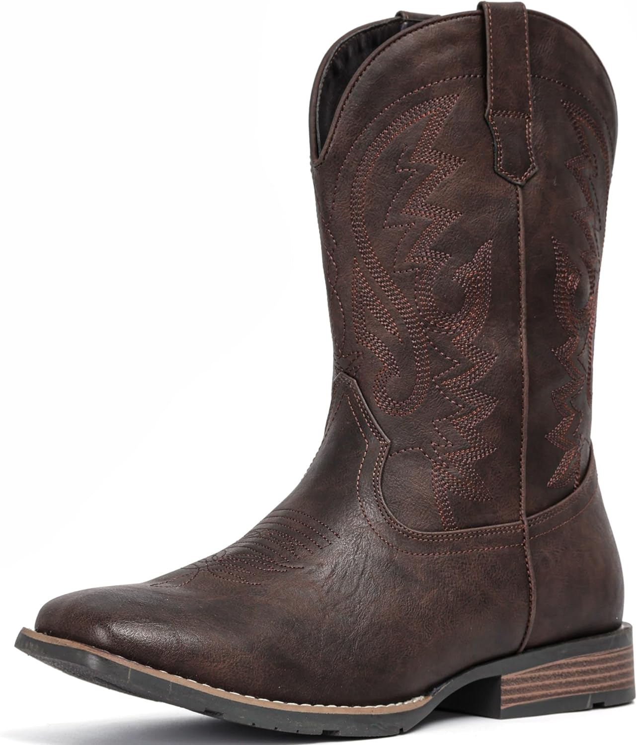 IUV Cowboy Boots for Men: Durable & Stylish Western Retro Design