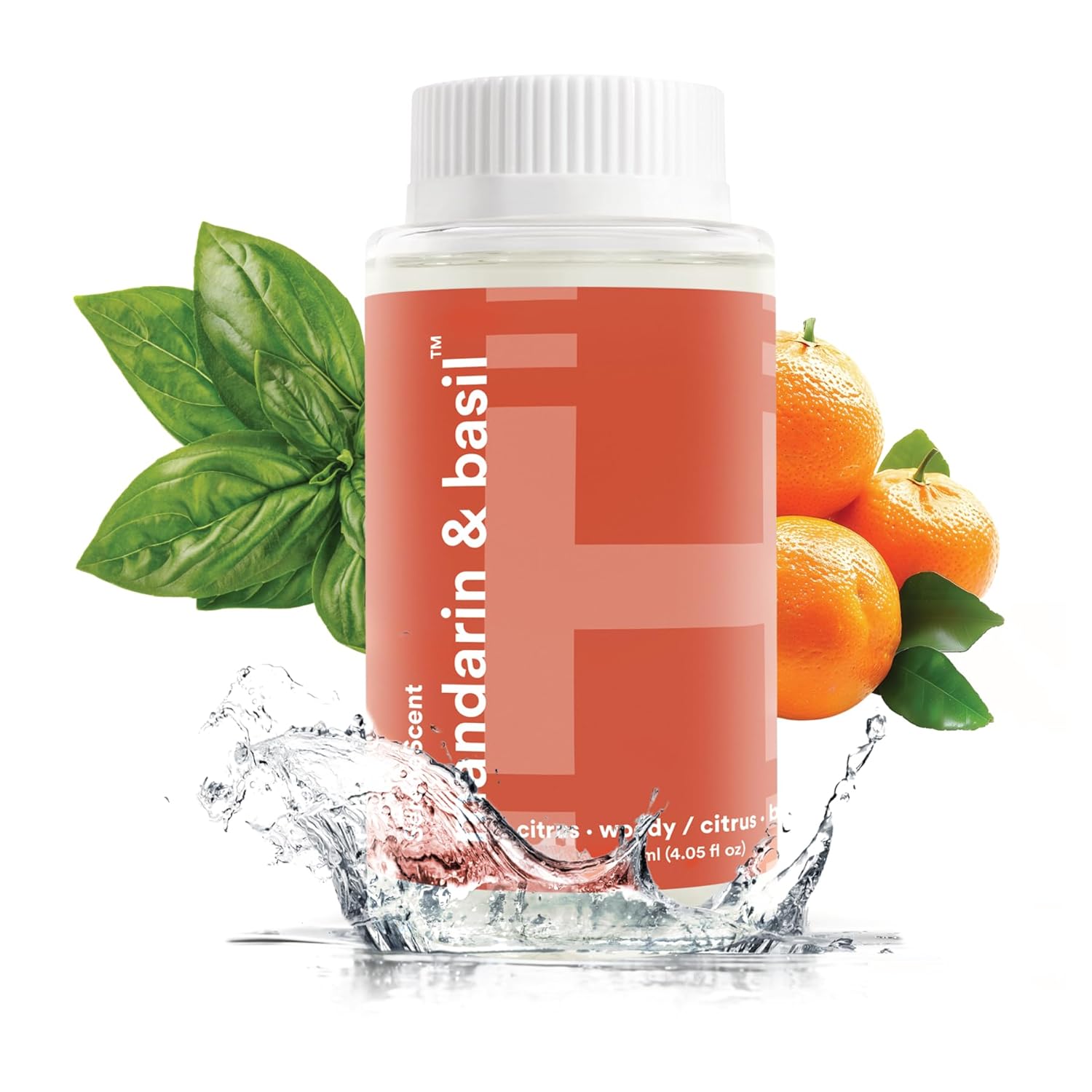 Homedics SereneScent Mandarin & Basil Fragrance Oil for Home