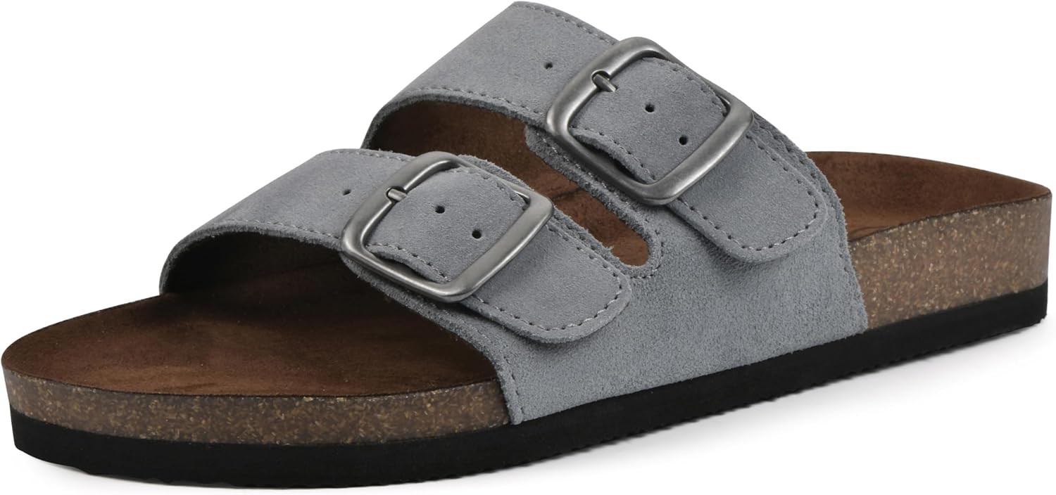 WHITE MOUNTAIN womens Helga Sandals with Adjustable Buckles