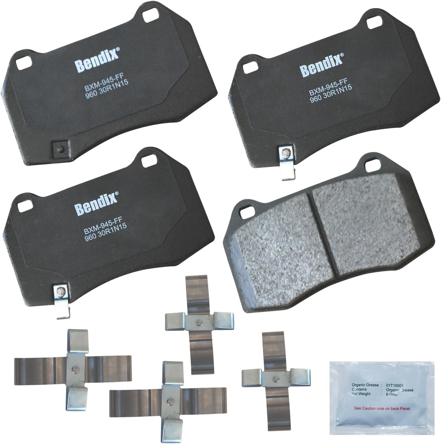 Bendix Priority1 CFM960 Semi-Metallic Brake Pads for INFINITI G35