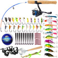 Ice Fishing Rod and Reel Combo Complete Kit - Ready-to-Fish