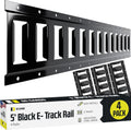 E Track Tie Down Rail Kit 5ft (4 Pack) - Secure Loads up to 2,000lbs
