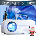 Izeeker Projector 2024 Upgraded Mini Portable 1080P - Bright Home