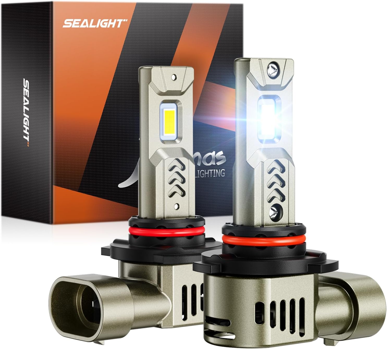 SEALIGHT 9005 Bulbs: 45,000LM Super Brightness for Safety