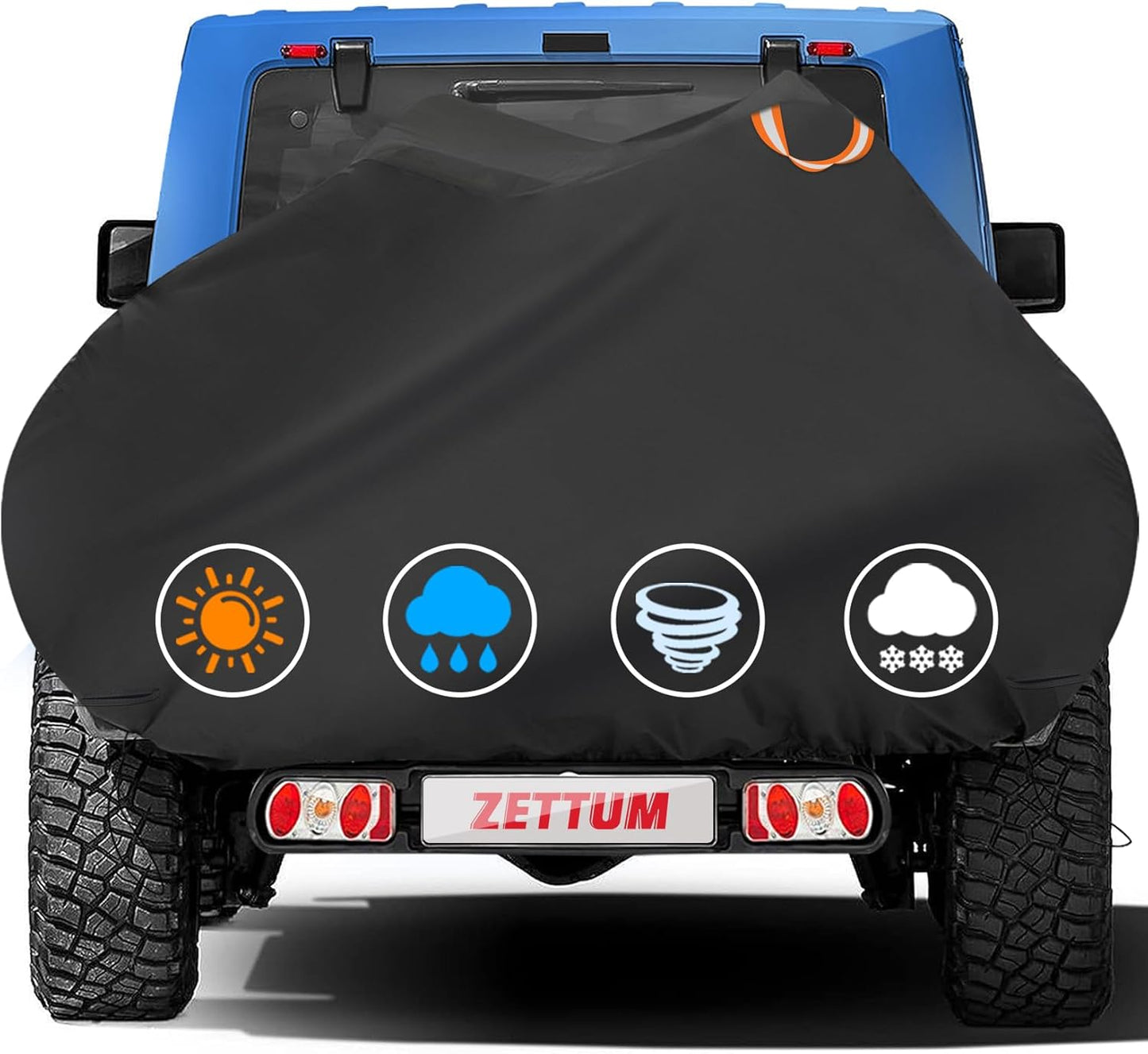 Heavy Duty Waterproof Bike Cover for 2 Bikes Transport Rack