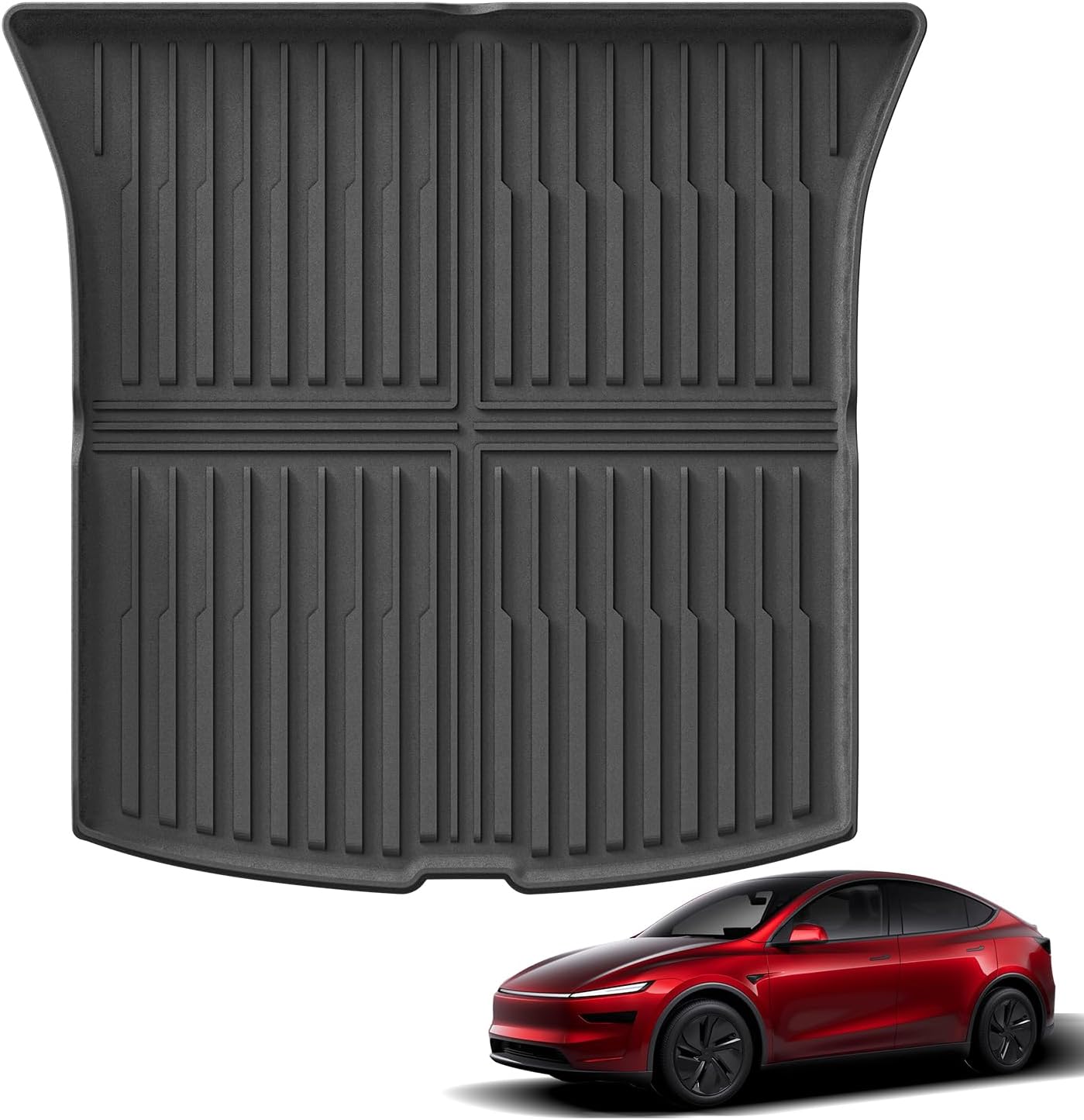Rear Cargo Liners for 2025 2026 Tesla Model Y All Weather Mat