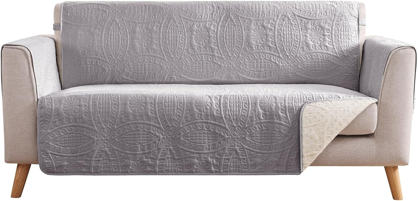 Purple Loveseat Covers for 2 Cushion Couch - Stylish Protection