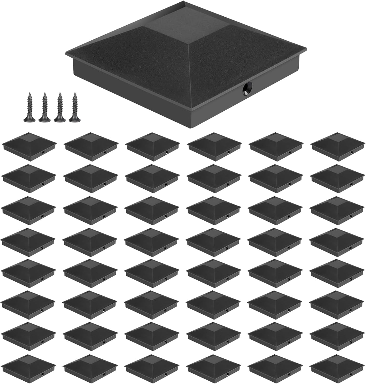 Eapele 4X4 Wood Fence Post Caps for Ultimate Protection and Style