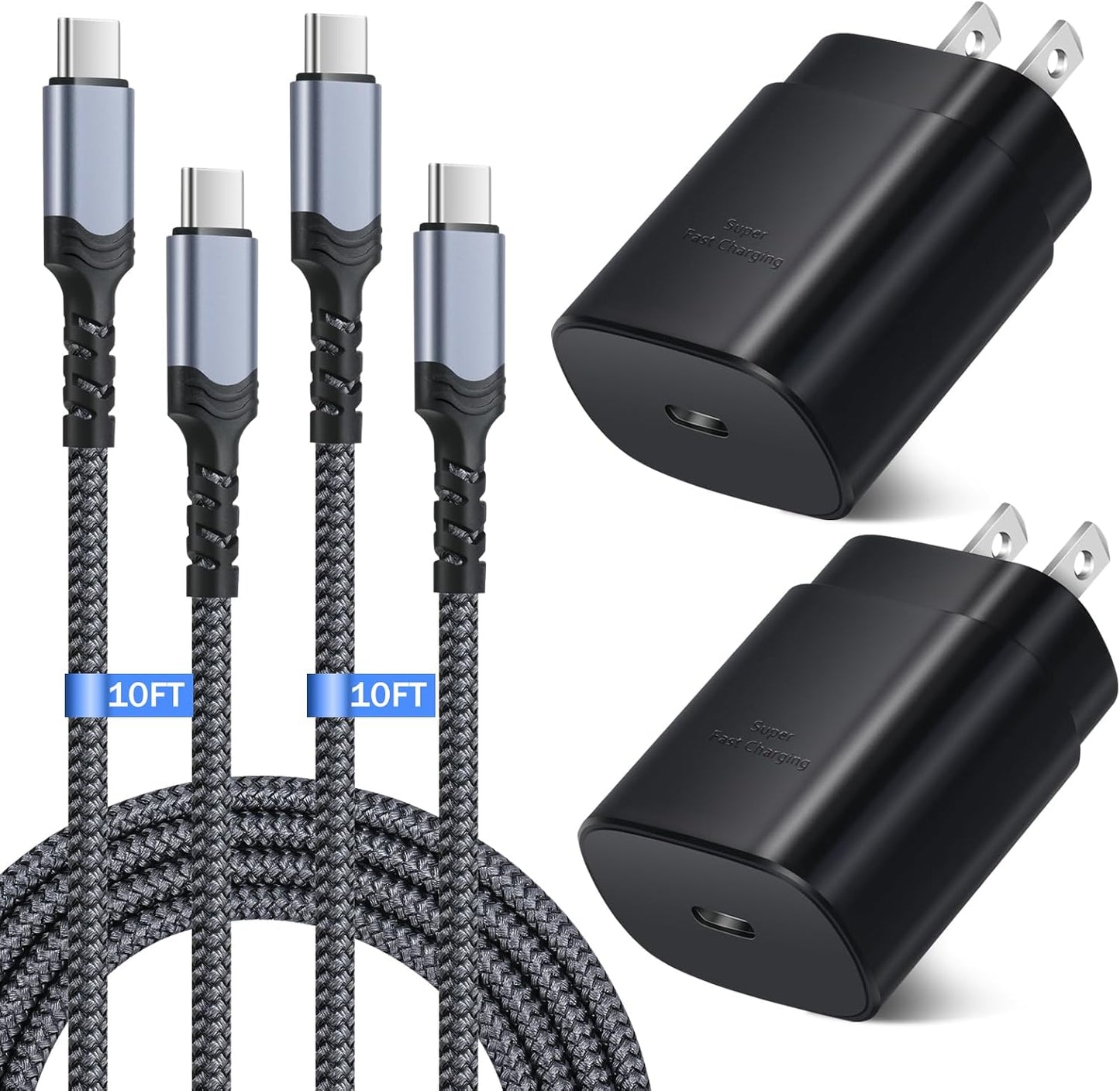 Costyle 25W Super Fast Charger + 10FT Cable - Galaxy S25 Ultra