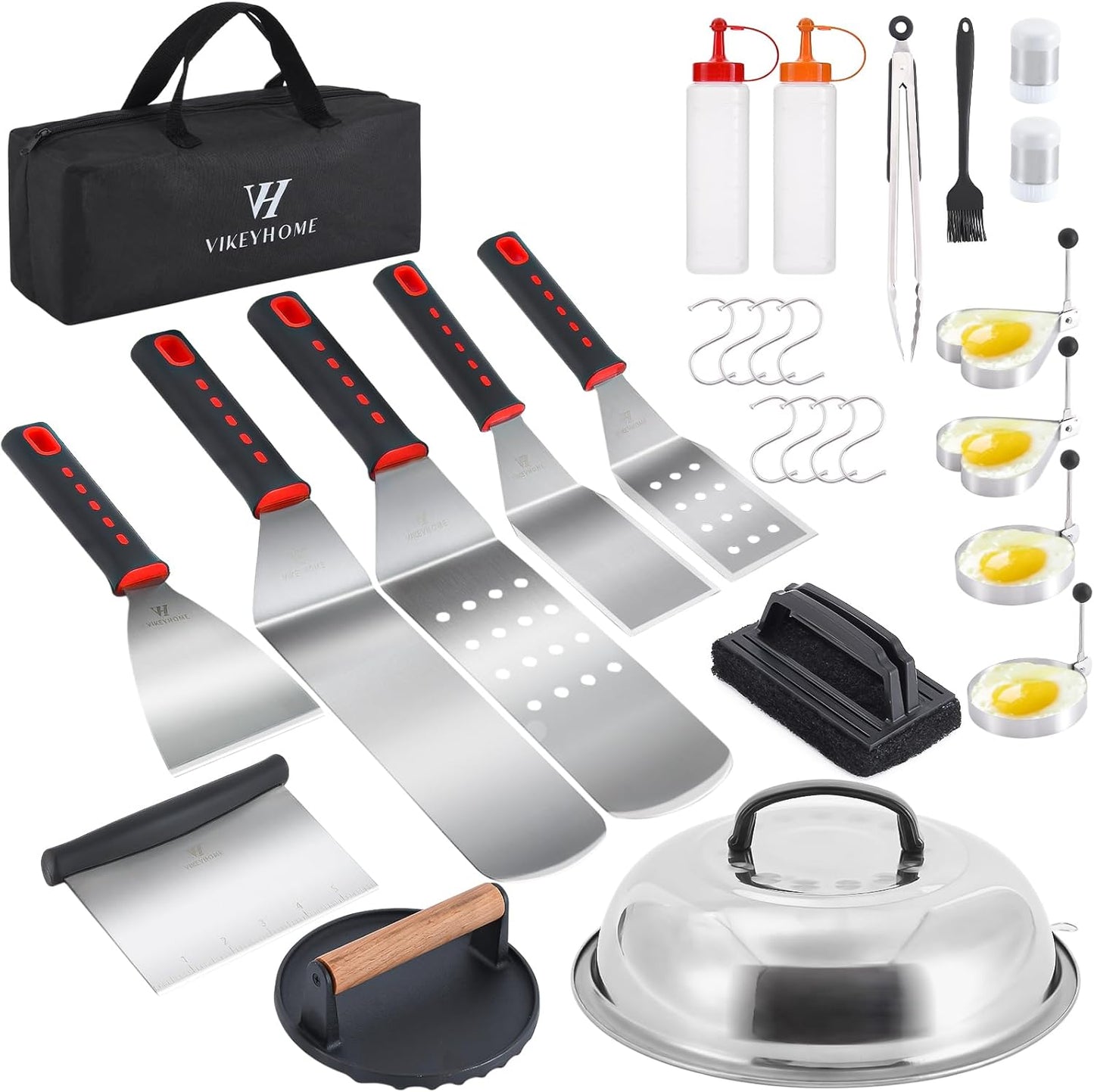 28 Pcs Griddle Accessories Kit for Professional BBQ Grilling