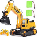 DOUBLE E Remote Control Excavator Toy - Full Function RC Digger