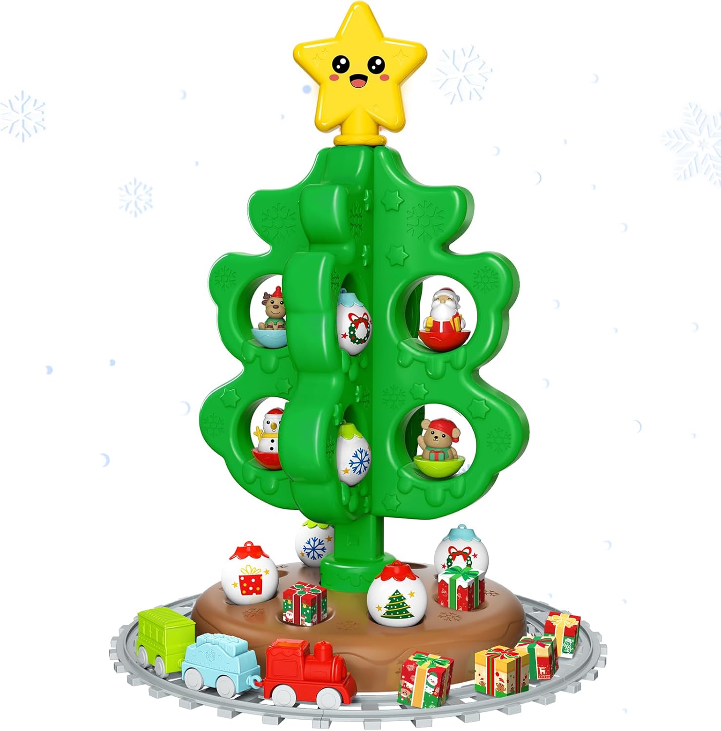 Baby First Mini Christmas Tree for Kids - Safe Learning Fun