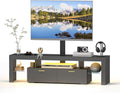 Redkey Modern TV Stand with Mount - Fits up to 80in TVs