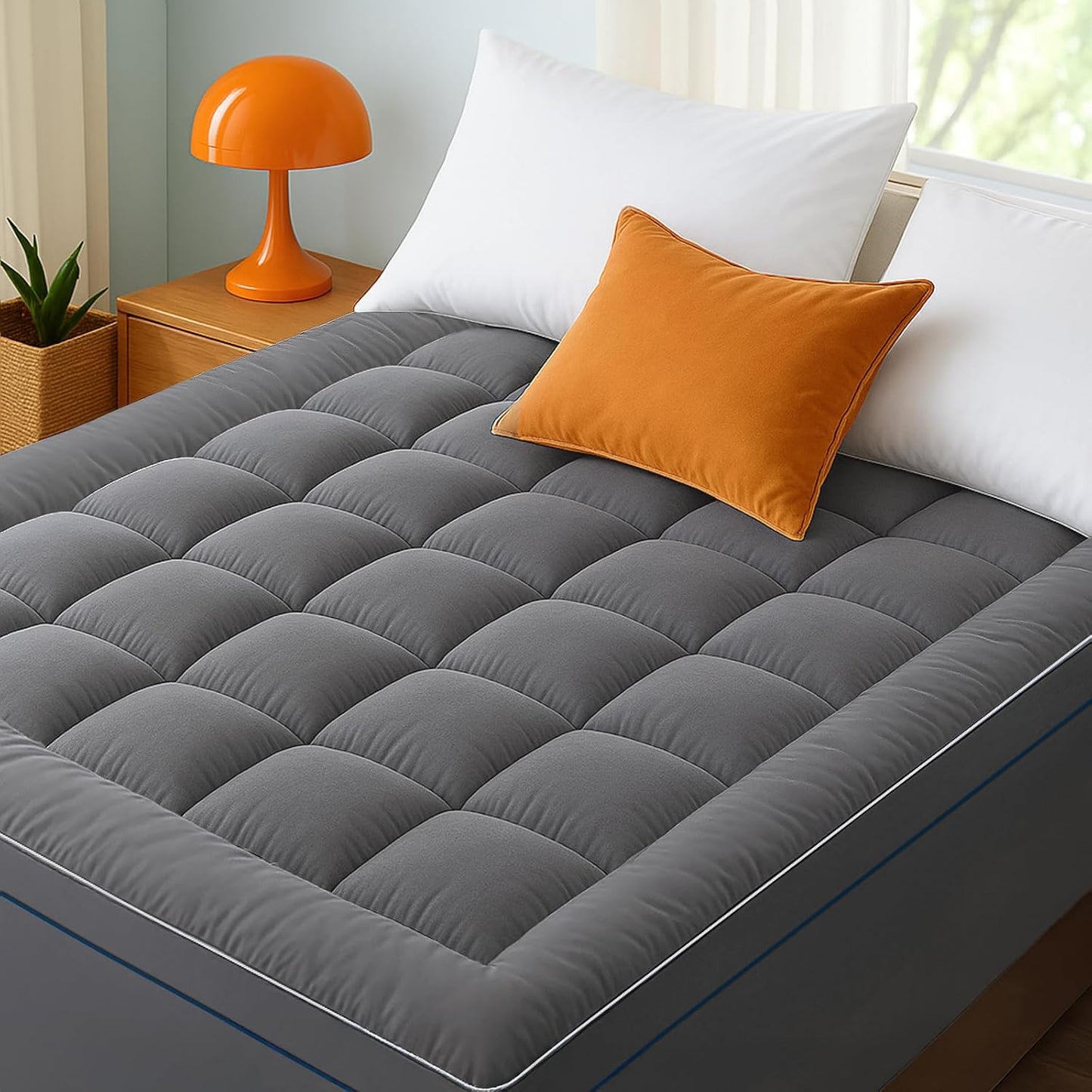 Bedsure Cal King Mattress Topper for Ultimate Comfort and Support