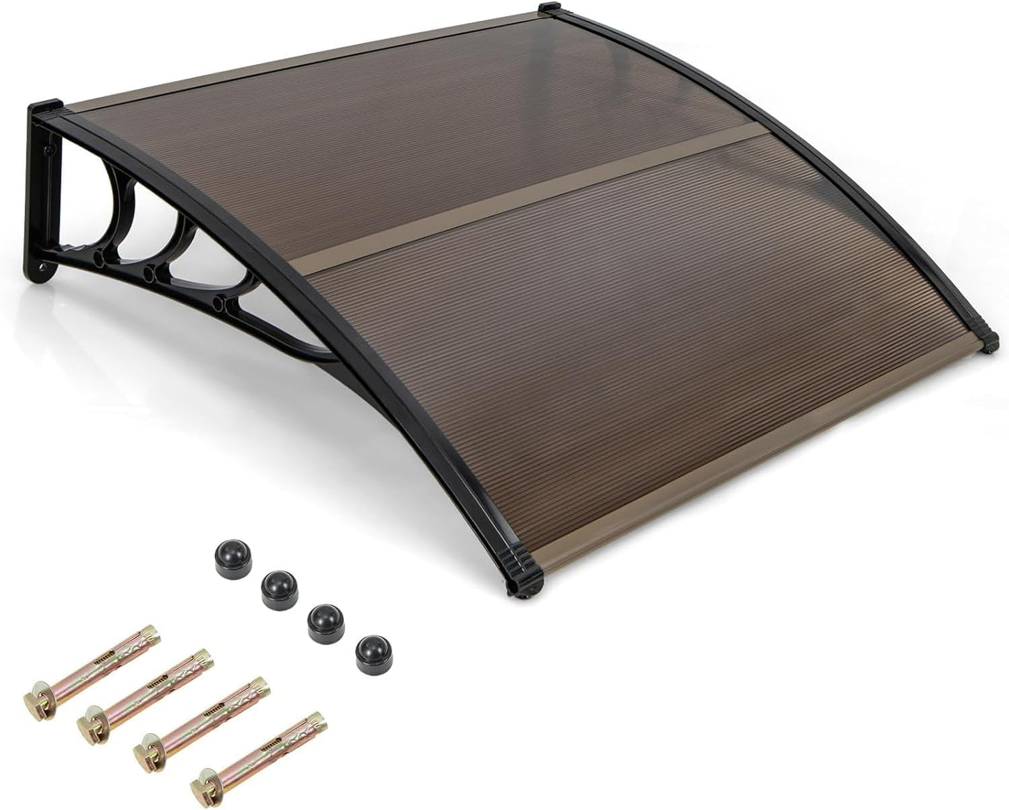 Goplus 48x40 Window Door Awning for All-Weather Protection