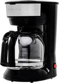 OVENTE 12-Cup Drip Coffee Maker: One-Touch Operation & Anti-Drip System
