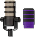 Rode PodMic Cardioid Dynamic Broadcast Microphone - Clear Podcast