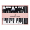 Ultimate Makeup Brush Set & Travel Roll - 17-Piece Brush Kit