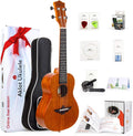 Ukulele AKLOT Concert Ukelele Solid Mahogany 23 in - Warm Tone