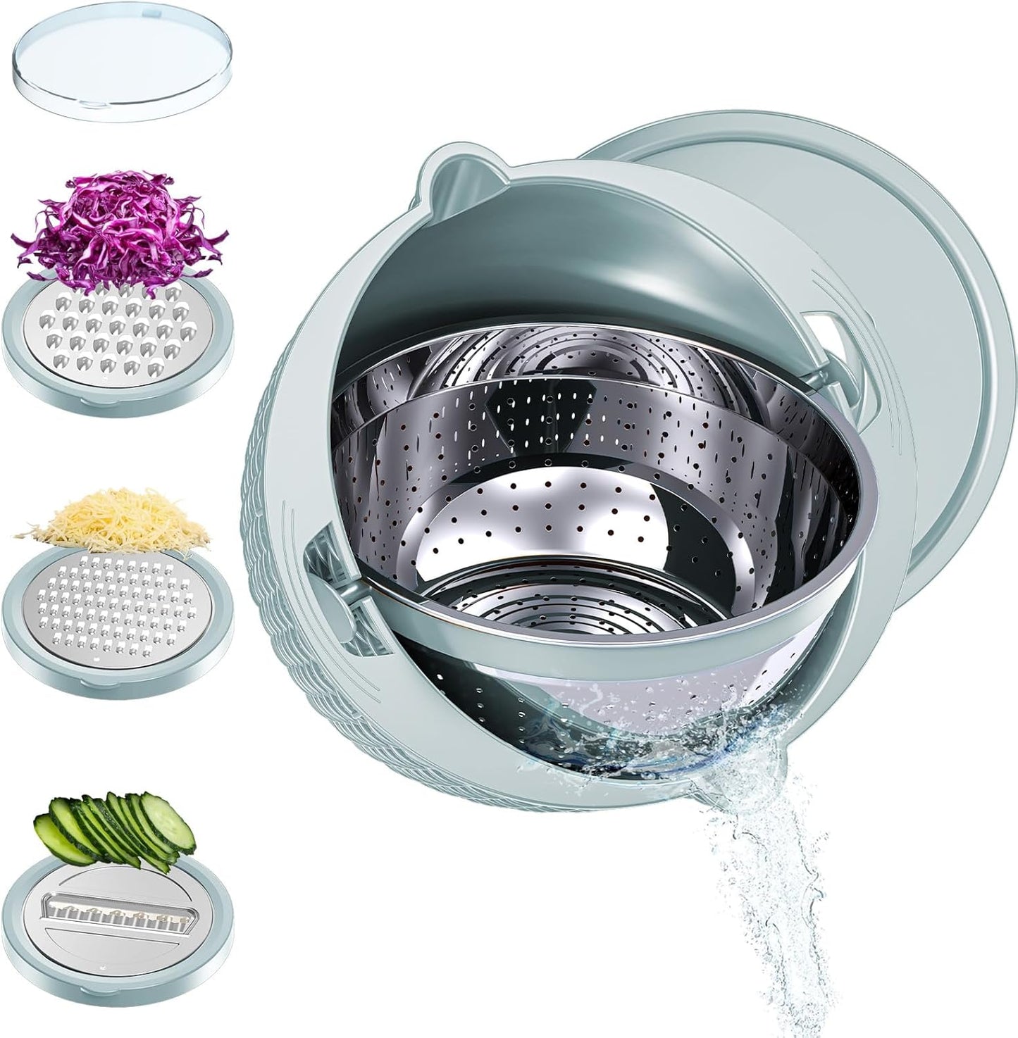 4-in-1 Kitchen Stockpot Set - All-in-One Strainer & Bowl