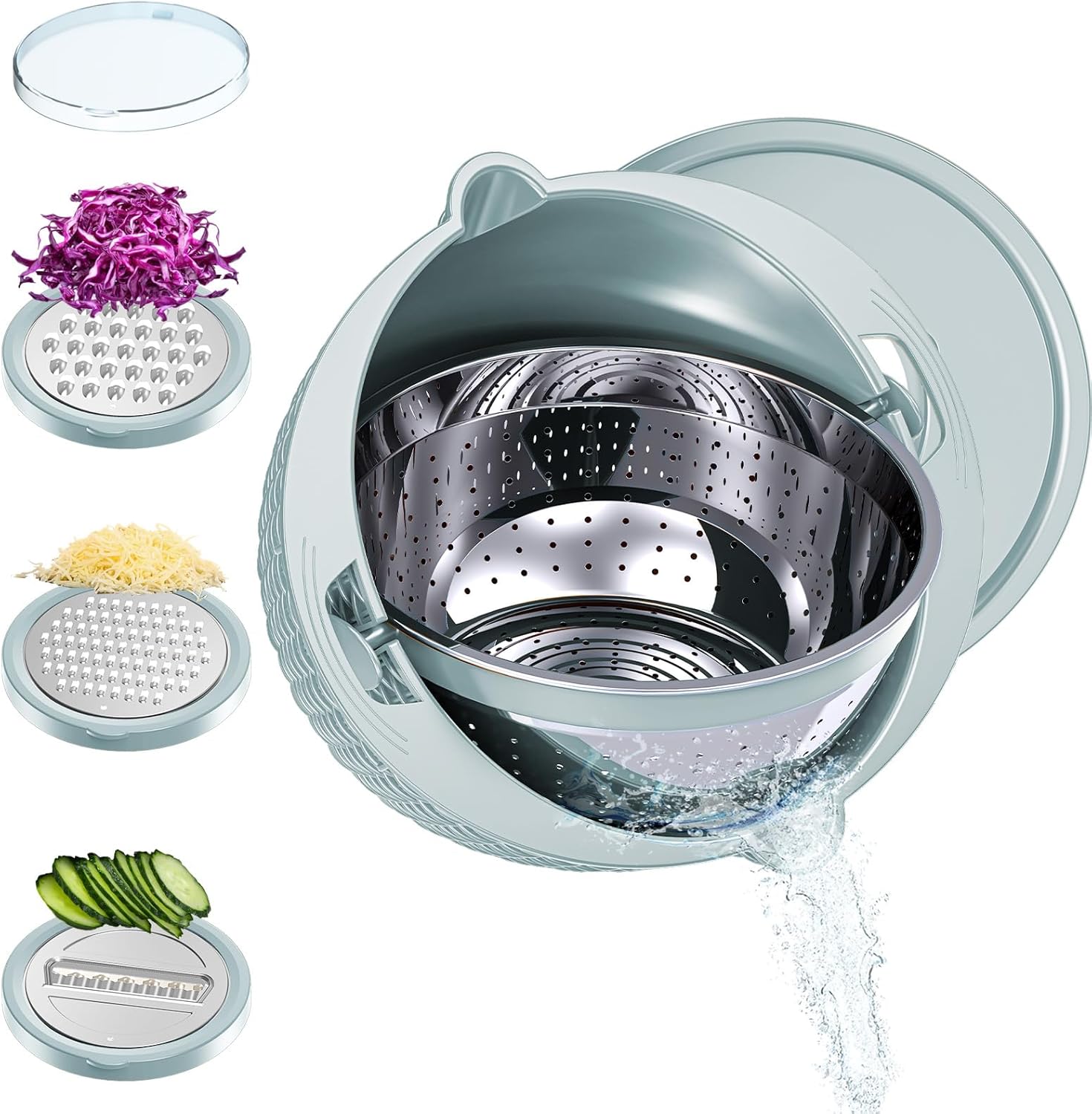 4-in-1 Kitchen Stockpot Set - All-in-One Strainer & Bowl